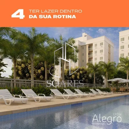 Imagem ALEGRO MONTENEGRO - VENHA APROVEITAR NÃO PERCA ESSA OPORTUNIDADE APARTAMENTO PERFEITO PRA VOCÊ