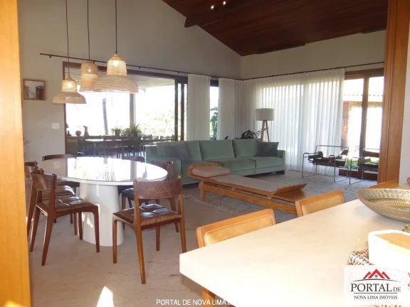 Imagem Casa de 4 quartos, alto luxo para locação, apenas 1 pavimento, você e sua família que tem bom gosto vão adorar!