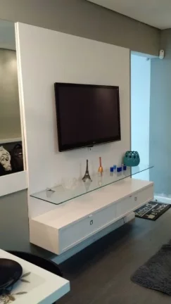 Imagem Aluguel de Apartamento na Vila João Ramalho, 2 Quartos, 1 Banheiro, 1 Vaga de Garagem - Condomínio Realizza Santo André