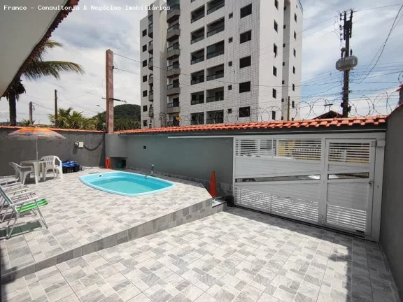 Imagem Casa para Venda em Mongaguá, Balaneario Itaoca, 3 dormitórios, 1 suíte, 3 banheiros, 2 vagas