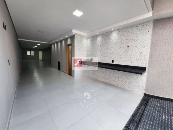 Imagem Casa para Venda em Santo André, Parque Oratório, 3 dormitórios, 1 suíte, 3 banheiros, 5 vagas