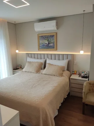 Imagem Apartamento 165 M², 3Q, 3 suítes, 4 banheiros, 3 vagas, piscina, piscina aquecida, churrasqueira, academia, salão de festas, salão de jogos, lavabo.