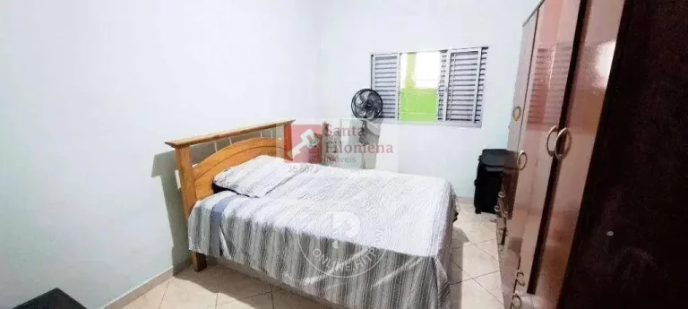 Imagem Casa para Venda em Santo André, Vila Lucinda, 3 dormitórios, 2 banheiros, 1 vaga