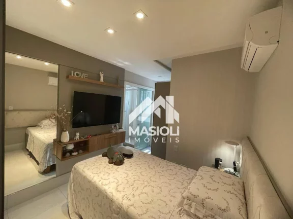 Imagem 4 dormitórios transformado em 3 dormitórios à venda, 125 m² por R$ 2.250.000 - Praia da Costa - Vila Velha/ES