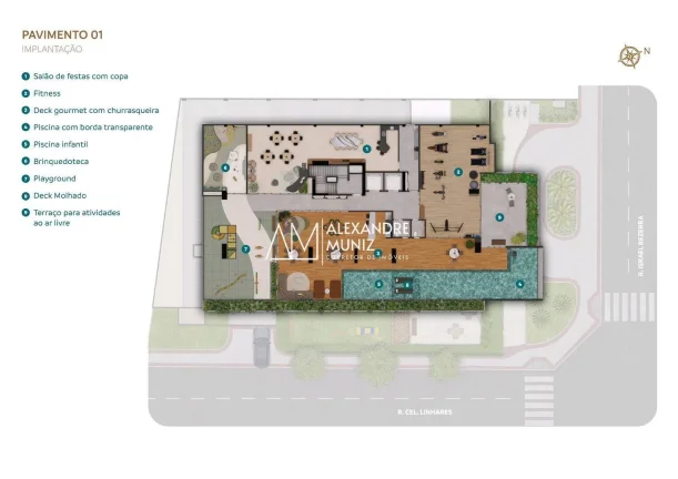 Imagem Uptown Residence, apartamentos à venda no Dionísio Torres, Fortaleza.