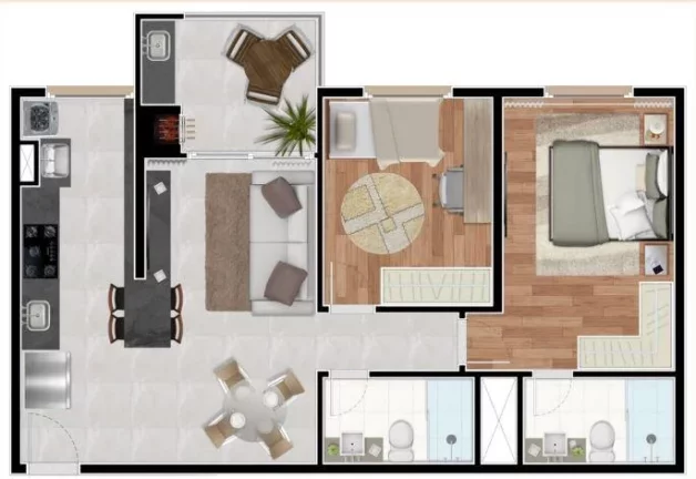 Imagem Apartamento para Venda em Santo André / SP no bairro Casa Branca