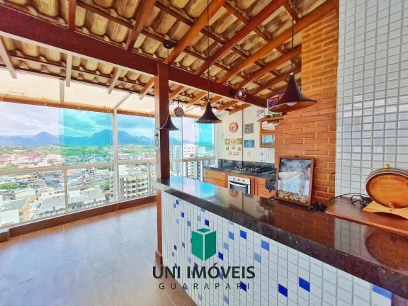 Imagem Linda cobertura linear com 3 suítes e lazer completo a venda na Praia do Morro - Guarapari