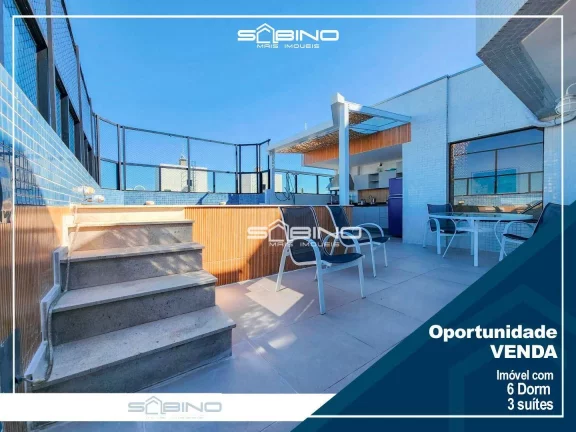 Imagem Cobertura à venda com 6 Dormitórios 3 suítes, 4 vagas, 280 m² - Riviera de São Lourenço - Bertioga SP