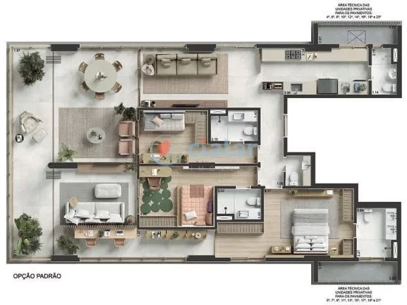 Imagem Apartamento à venda 3 Quartos 3 Suites 2 Vagas 167.07M Ipanema Rio de Janeiro - RJ | 786 Prudente