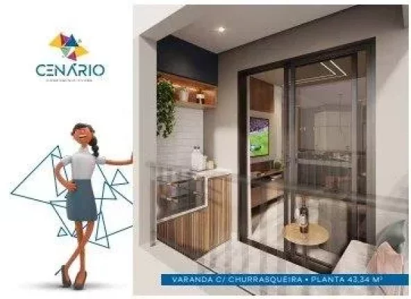 Imagem Apartamento com 2 quartos, 103m2, à venda em Osasco, Ayrosa