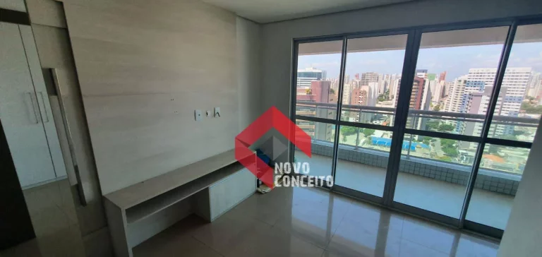 Imagem Apartamento com 1 dormitório à venda, 48 m² por R$ 520.000,00 - Meireles - Fortaleza/CE