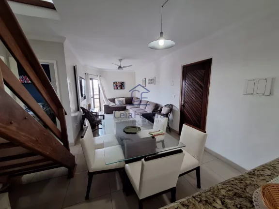 Imagem Oportunidade 3 dormitórios tipo cobertura duplex Indaiá a 100m da praia - Caraguatatuba/SP