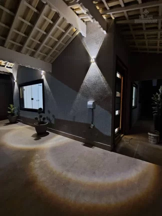 Imagem Casa de Alto Padrão 4 suítes, 3 vagas – Conforto e Tecnologia, Praia Grande-SP