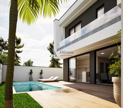 Imagem Casa em Condomínio (Reserva Ermida) com 3 Suítes e 4 Vagas de Garagem em Jundiaí-SP - Jardim Ermida I: 263m² de Pura Sofisticação!