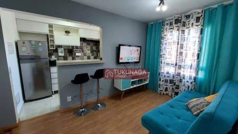 Imagem Apartamento com 2 dormitórios à venda, 49 m² por R$ 310.000,00 - Centro - Guarulhos/SP