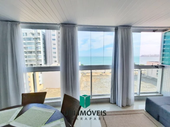 Imagem Apartamento de 130M² com 4 suítes, 2 vagas de garagem, prédio com área de lazer, Praia do morro, Guarapari-ES.
