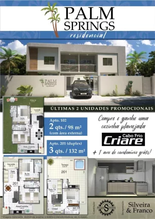 Imagem APARTAMENTO COMERCIAL em Cabo Frio - RJ, PALMEIRAS