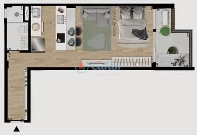Imagem Apartamento à venda 2 Quartos 1 Suite 1 Vaga 60.09M Laranjeiras Rio de Janeiro - RJ