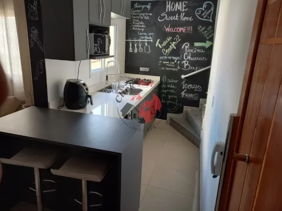 Imagem Cobertura 110M2 ,2 dorm, 1 suíte, 2 varanda , quintal e churrasqueira , 2 vagas, bairro Jardim Bela Vista,Santo André