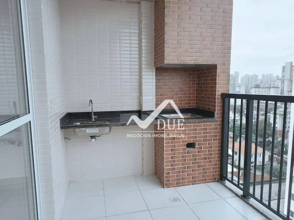 Imagem Apartamento Duplex com 3 dormitórios à venda, 131 m² por R$ 989.000,00 - Vila Matias - Santos/SP