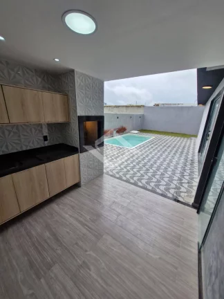 Imagem Casa 3 Quartos com Piscina – Recém-Construída em Maricá