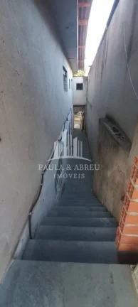 Imagem Casa com Escritura 264m² (8 x 33mts), 3 Dormitórios, 2 Banheiros, Garagem 10 carros, ótimo pra comércio no Jardim Miranda D'Avis, Mauá