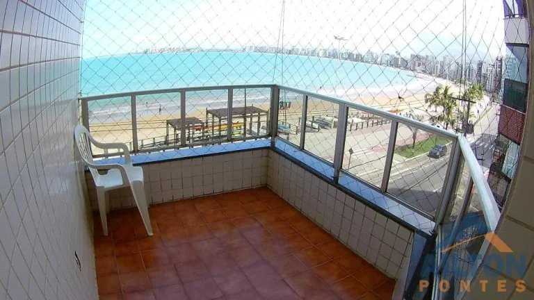 Imagem Apartamento com 3 Quartos à Venda Frente p/ Mar na Praia do Morro - Guarapari/ES