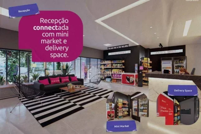 Imagem LANÇAMENTO: Apartamento com 2 dormitórios à venda por R$ 321.208,05 - Edifício CONNECT STUDIO JÓQUEI - Jóquei - Teresina/PI