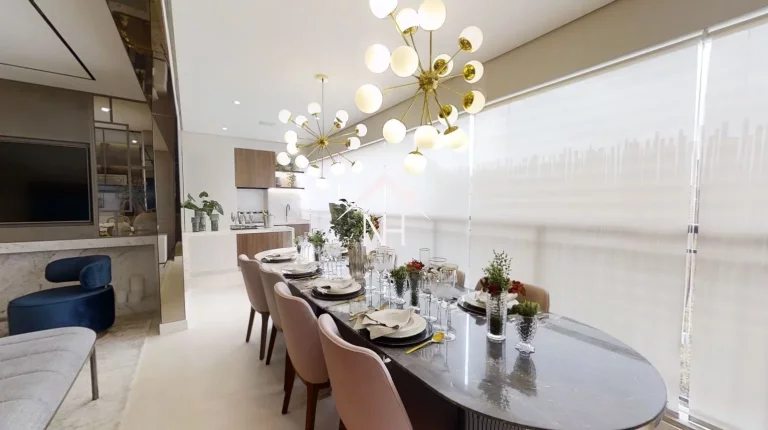 Imagem apartamento 113m,2 suítes, terraço gourmet integrado ao living,2 vagas, sauna, quadra poliesportiva, piscina, brinquedoteca, academia, salão de jogos