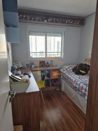 Imagem Apartamento com 95m² de área útil, com 2 dormitórios, sendo 1 suíte, banheiro social, sala inte...