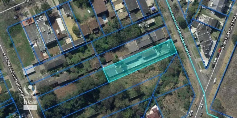 Imagem Avalia Permuta - Terreno 895 m² à venda por R$ 1.100.000 - Jardim Social - Curitiba/PR.