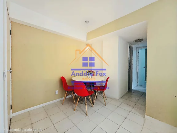 Imagem Apartamento com 2 quartos, 1 suítes, cozinha, varanda, 1 vaga, Port. 24 hs, total infra, à venda, 70 M², por R$ 450.000 – Vila Isabel - Rio de Janeiro - RJ.