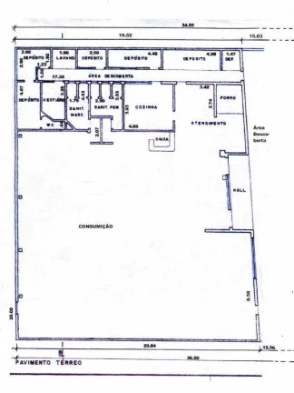 Imagem Galpão para alugar, 607 m² por R$ 60.206,00/mês - Campo Belo - São Paulo/SP