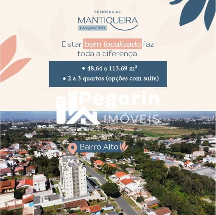 Imagem Apartamento à venda em Curitiba, Bairro Alto, com 2 quartos, 56,42m²