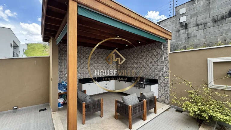 Imagem Casa Sobrado, 3 suítes, alto padrão, condomínio Verana, Sjc.