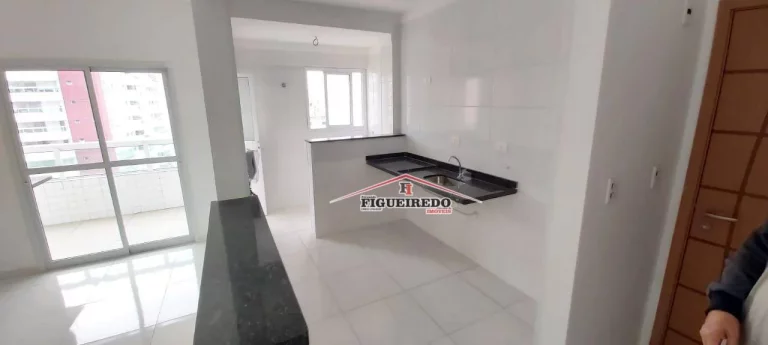 Imagem Apartamento à venda, 91 m² por R$ 590.000,00 - Aviação - Praia Grande/SP