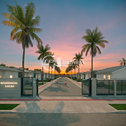 Casa em Condomínio à Venda em Campo Grande-MS - Jardim Tarumã 2 Quartos, 1 Banheiro, 1 Vaga de Garagem 42m² de Área