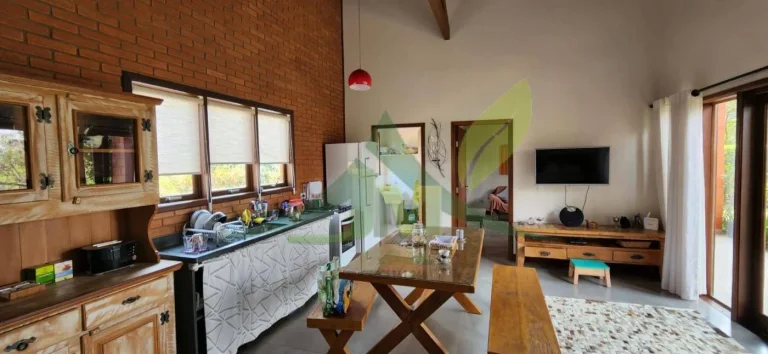 Imagem Casa Térrea com Vista Deslumbrante no Condomínio Rancho Querência – Piracai