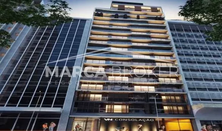 Imagem Apartamento com 1 Quarto à Venda, 38 m² em Consolação - São Paulo