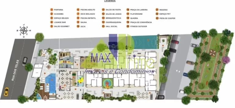 Imagem APARTAMENTO 49M²/02 DORMITÓRIOS/01 SUÍTE/SACADA/01 VAGA
