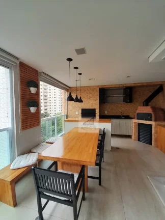 APARTAMENTO MOBILIADO PARA LOCAÇÃO EM CAMPO BELO COM 4 DORMITÓRIOS