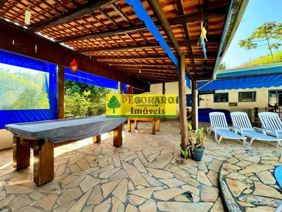 Imagem Magnífico Sítio de 3 Hectares com Cachoeira Privativa em Paraibuna-SP: 6 quartos, 1 suíte, 7 salas, 6 banheiros, 20 vagas de garagem.