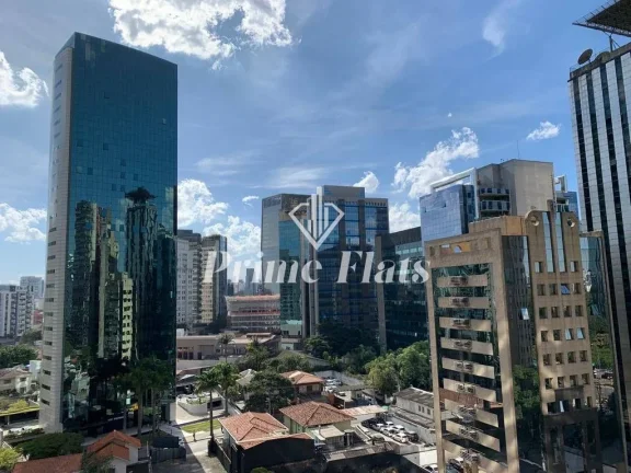 Imagem Flat disponível para locação no VHouse Faria Lima, com 46m², 1 dormitório e 1 vaga