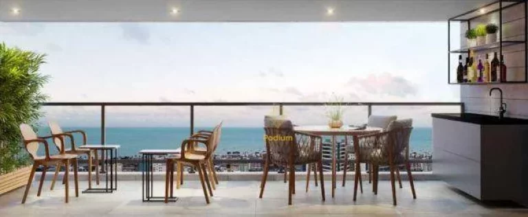 Imagem Apartamentos com varandas gourmet e área de lazer em Manaíra - AP0165