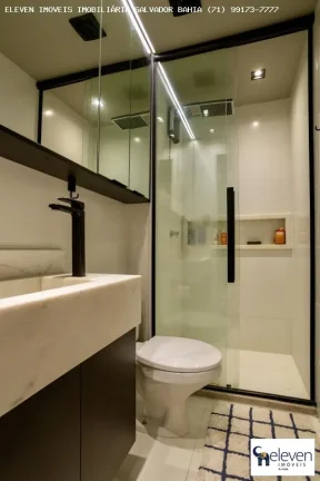 Imagem Apartamento para Locação em Salvador, Horto Florestal, 1 dormitório, 1 suíte, 1 banheiro, 1 vaga
