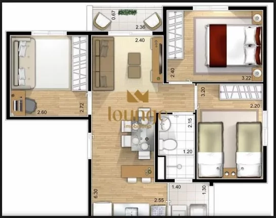 Imagem Apartamento à Venda Jd.Maria Eugênia Z.Norte - Sorocaba/SP