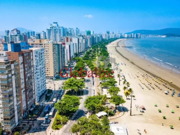 Imagem Apartamento à venda com 2 dormitórios no Embaré em Santos por R$ 410 mil