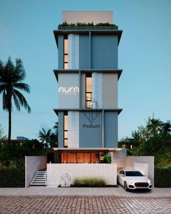 Imagem Flats Studio térreo com área privativa a 230m da praia do Bessa / Jardim Oceania - FL0643
