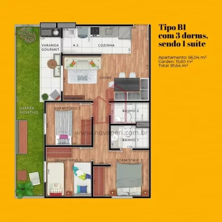 Imagem APARTAMENTO RESIDENCIAL em CAIEIRAS - SP, MORRO GRANDE