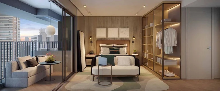 Imagem Studio à venda em São Paulo, Brooklin Paulista, com 1 quarto, 39,54m2